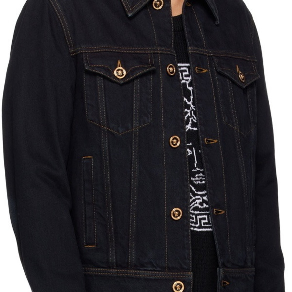 Versace Medusa Denim Jacket – IT 58